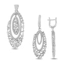 Turkish Handmade Lux Jewelry 925 Sterling Silver Ladies Womans Set 461