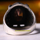 925 Sterling Silver Alexandrite Changing Color Mens Ring silverbazaaristanbul 