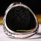 925 Sterling Silver Exclusive Small Black Onyx Stone Mens Ring silverbazaaristanbul 