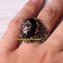 925 Sterling Silver Exclusive Tightening Black Onyx Mens Ring silverbazaaristanbul 