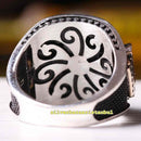 Copy of 925 Sterling Eagle Sapphire and Onyx Stone Mens Ring silverbazaaristanbul 