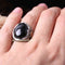 Dot 925 Sterling Silver Special Black Onyx Stone Men Man Ring silverbazaaristanbul 