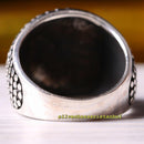 Dot Design No Stone Handmade Luxury 925 Sterling Silver Mens Ring silverbazaaristanbul 