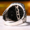 Fresh 925 Sterling Silver Black Onyx Stone Mens Ring silverbazaaristanbul 