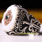 Handmade 925 Sterling Eagle Design Mother of Pearl Stone Mens Ring silverbazaaristanbul 