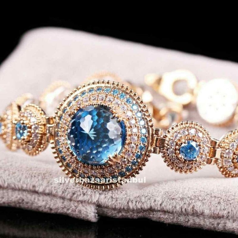 Cause We Care Beaded Aquamarine Bracelet | 4mm | Blue Ruby Jewlellery,  Canada – Blue Ruby Jewellery