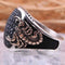 Heavy Scorpion Onyx Stone 925 Sterling Silver Black Mens Ring silverbazaaristanbul 