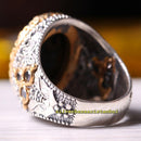 Mens Ring 925 Sterling Silver Turkish Jewelry Black Onyx Stone silverbazaaristanbul 