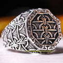 No Stone Handmade Luxury 925 Sterling Silver Mens Ring silverbazaaristanbul 