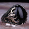 Oval Onyx Stone Scorpion Style 925 Sterling Silver Mens Ring silverbazaaristanbul 