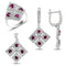 Turkish Handmade Lux Jewelry 925 Sterling Silver Ladies Womans Set 203 silverbazaaristanbul 