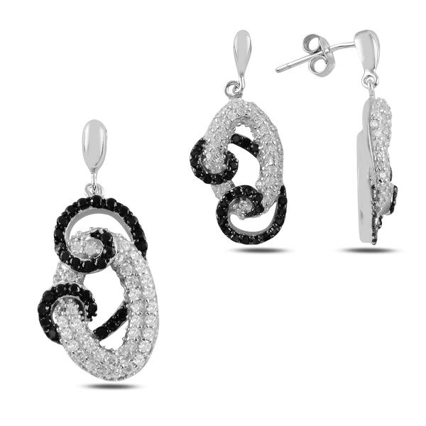 Turkish Handmade Lux Jewelry 925 Sterling Silver Ladies Womans Set 340 silverbazaaristanbul 