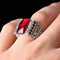 Turkish Handmade 925 Sterling Silver Ruby New Red Stone Mens Ring Usa All Size silverbazaaristanbul 